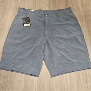 FootJoy Performance Lightweight Golf Shorts Heather Navy 26818 Mens 35 NEW